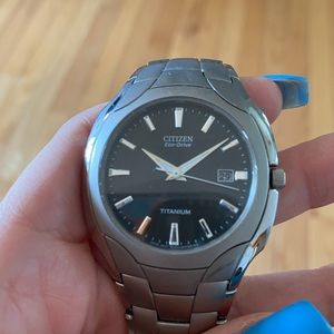 Citizen eco drive titanium watch